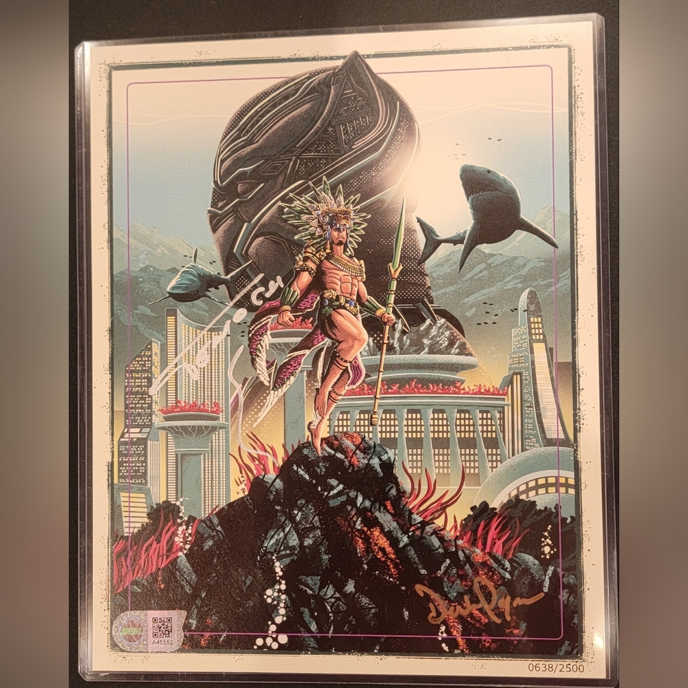 Tenoch Huerta signed Black Panther: Wakanda Forever 8x10 art print